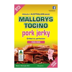 Peri Peri Pork Jerky 100g