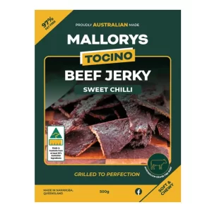 Bulk Pack Sweet Chilli Beef Jerky 300g, 500g & 1kg