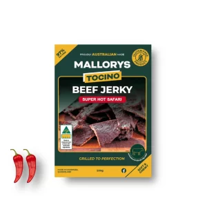 Bulk Size Beef Jerky Super Hot Safari 300g, 500g & 1kg Packs