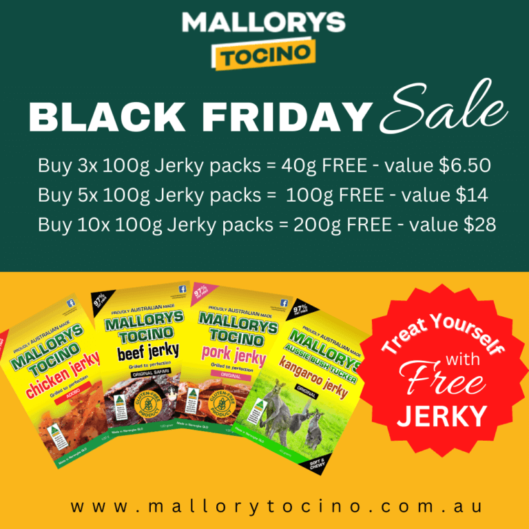 Black Friday Sale – Free Jerky !