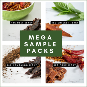 Mega Jerky Sample packs